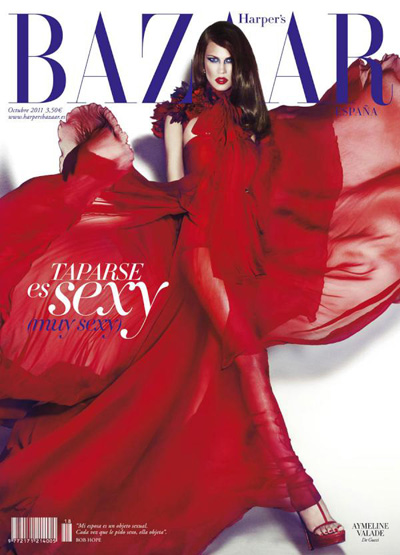 Aymeline Valade for Harper’s Bazaar Spain October 2011