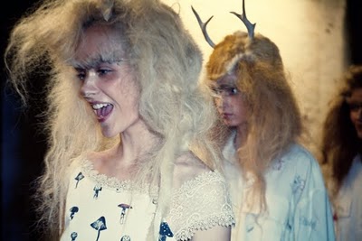 Backstage at London Fashion Week by Carlos Industries