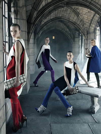 Balenciaga Fall Winter 2011.12 by Steven Meisel