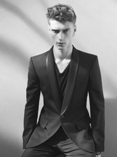 Balmain Homme: Clément Chabernaud by Karim Sadli