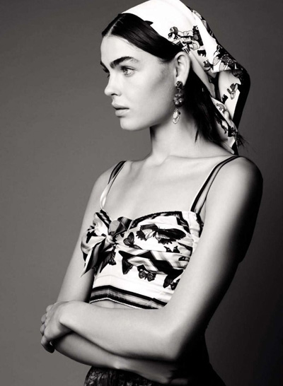 Bambi Northwood Blyth for Harper’s Bazaar Russia