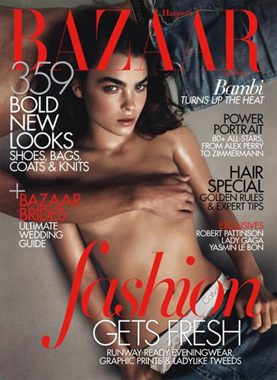 Bambi Northwood-Blyth for Harper’s Bazaar Australia June July 2011