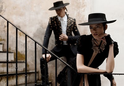Baptiste Giabiconi and Freja Beha for CHANEL