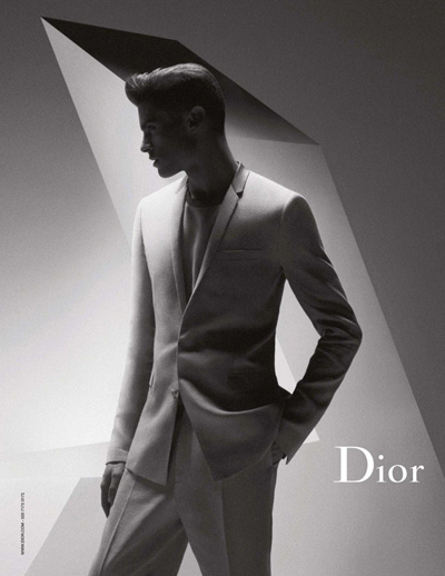 1st LOOK: Baptiste Giabiconi for Dior Homme SS12