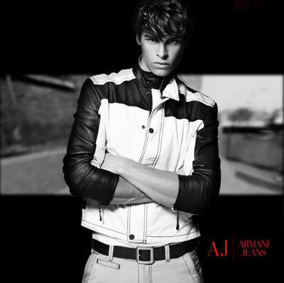 Baptiste Giabiconi: Armani Jeans Look Book