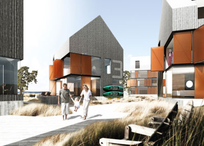Beach Town Kronborg by Arkitema Architects