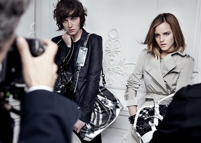 Behind the Scenes of Burberry SS10 Campaign