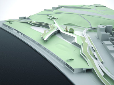 Beton Hala Waterfront by Office ReduX