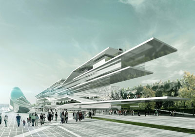 Beton Hala Waterfront by Erik Giudice Architects