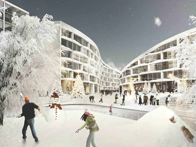 Bjarke Ingels Group’s Koutalaki Ski Village