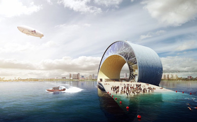 Bjarke Ingels Group’s St. Petersburg Wave Pier