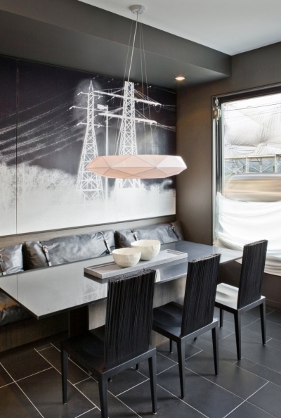 Block Townhouse Interior by Cecconi Simone