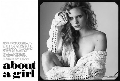 Blossom Berkofsky and Aya Kanai for Test Magazine