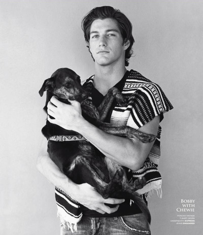 Bobby Llewellyn by Bruce Weber for VMAN