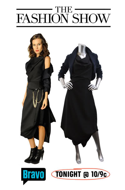 Tonight on Bravo’s The Fashion show