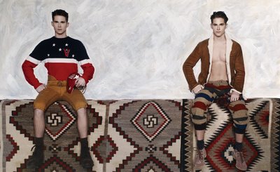 Brian and Travis Davenport by Karl Lagerfeld