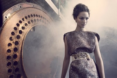 Bruna Tenorio by Geoff Barrenger for Ports 1961 Fall Winter 2010