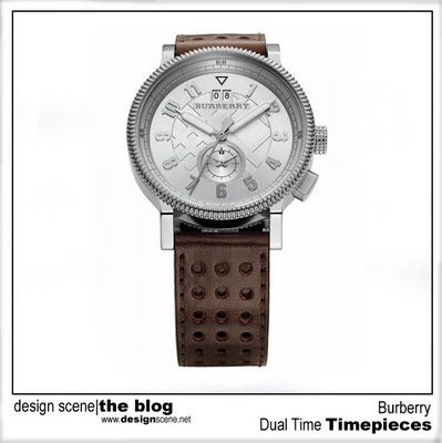 Burberry Dual Time Autumn 09 Timepieces