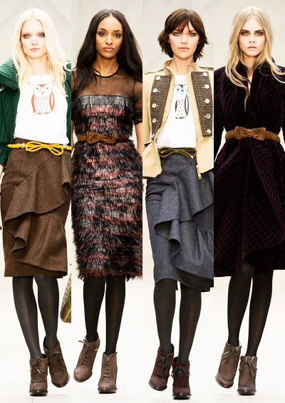 RUNWAY: Burberry Prorsum Autumn Winter 2012.13 Womenswear Collection