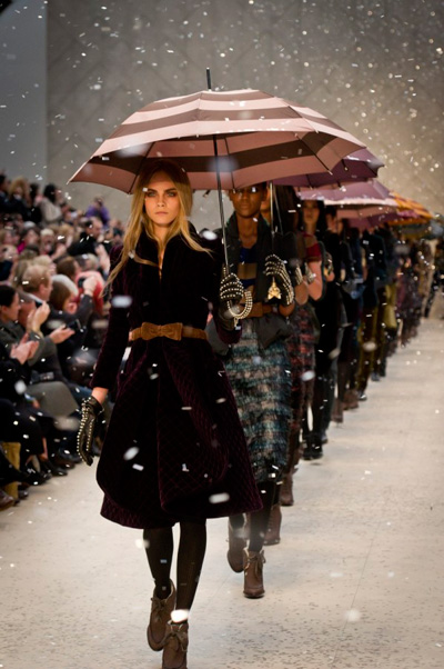 Burberry Prorsum Autumn Winter 2012.13 Womenswear Highlights