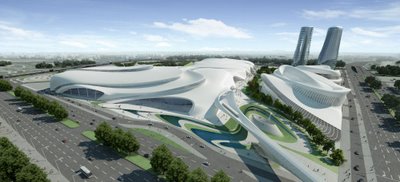 Cairo Expo City by Zaha Hadid