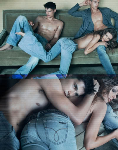 Calvin Klein Jeans SS09 by Steven Meisel