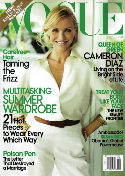 Cameron Diaz for Vogue by Mario Testino