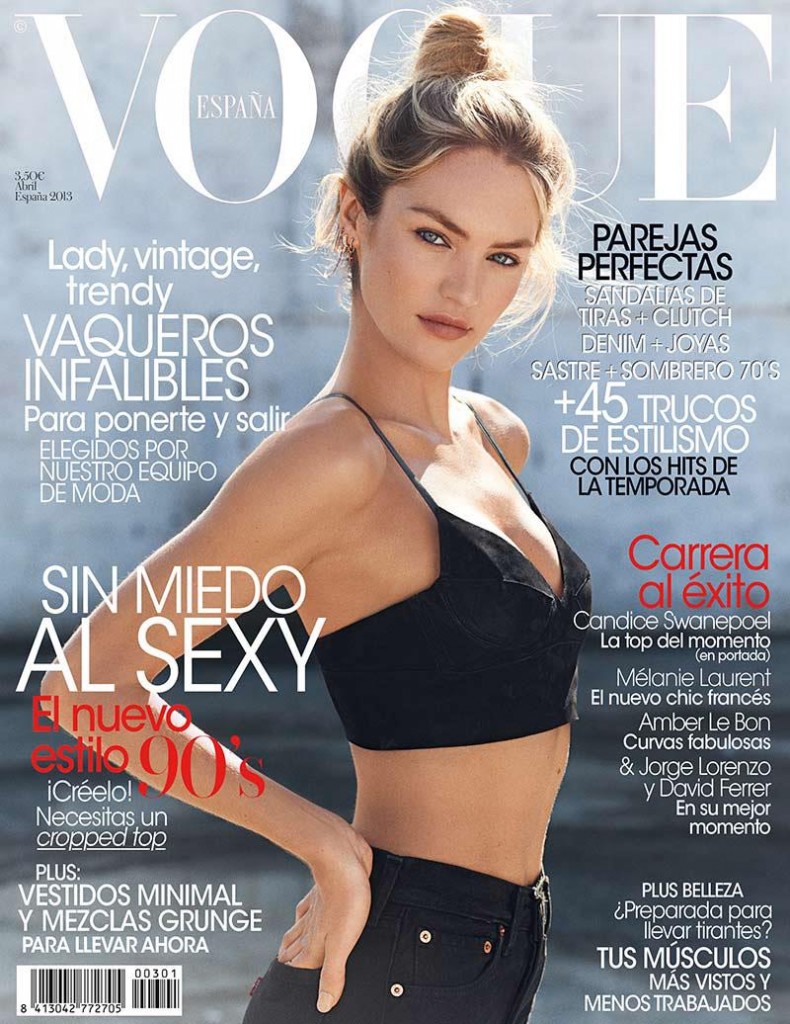 Candice Swanepoel for Vogue Spain April 2013
