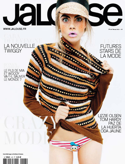 Cara Delevigne for Jalouse February 2012