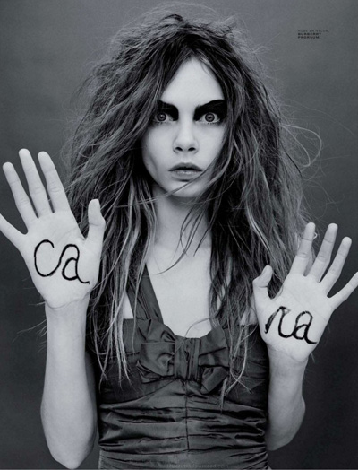 Cara Delevigne in Burberry for Jalouse Cover Story by Alexei Hay