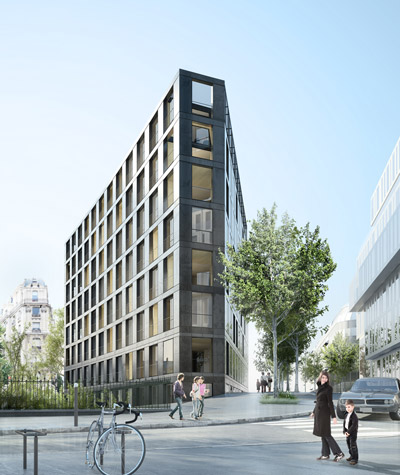 Cardinet-Chalabre Mixed-Use Project by Lan Paris