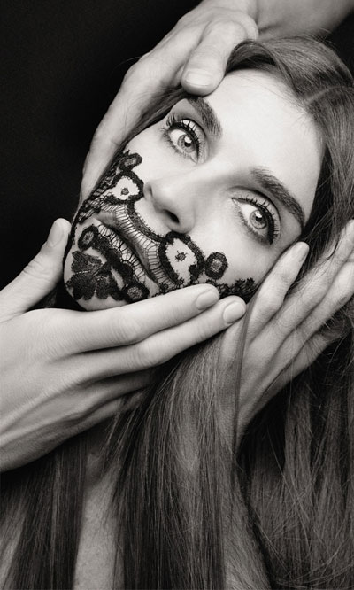 Carine Roitfeld by Karl Lagerfeld for Visionaire