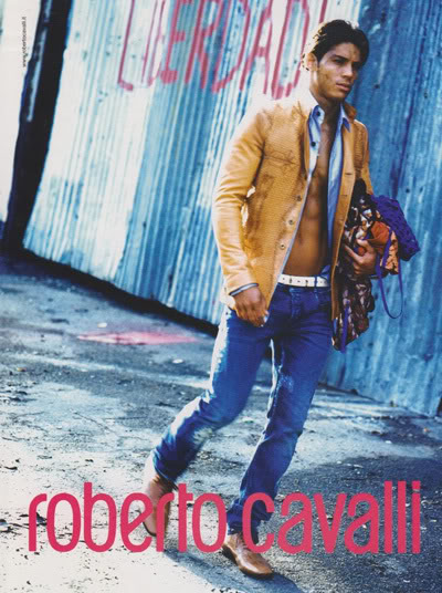 Carlos Freire for Roberto Cavalli Menswear S/S 09