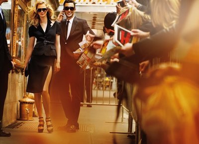 More of Carmen Kass and Noah Mills for Michael Kors