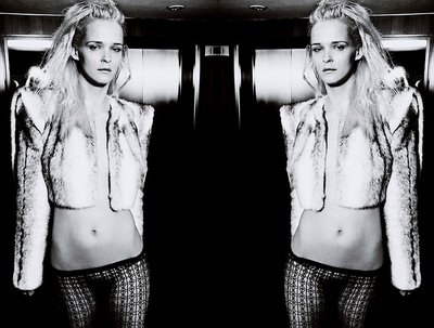Carmen Kass by Mario Testino