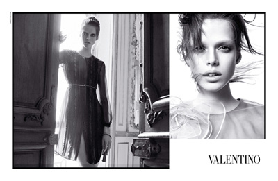 Caroline Brasch-Nielsen & Julia Saner for Valentino Spring Summer 2011