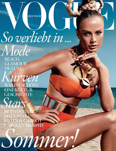 Carolyn Murphy for Vogue Germany June 2012