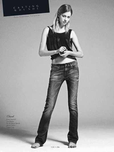 Casting Why Not by Giuseppe Gasparin for Amica