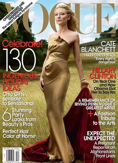 Cate Blanchett for Vogue December 2009
