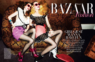 C’est La Vie by Gan for Harper’s Bazaar