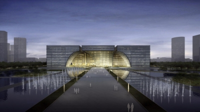 Changzhou Culture Center by gmp Architecten