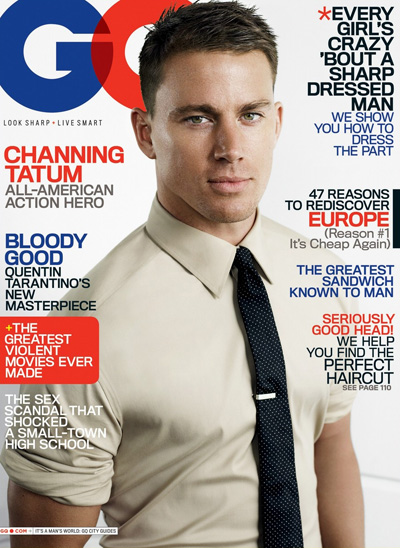 GQ August 2009: Channing Tatum by Mario Testino