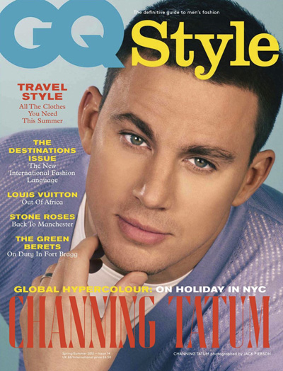Channing Tatum for GQ Style UK Spring Summer 2012