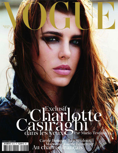 Charlotte Casiraghi by Mario Testino for Vogue Paris