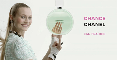 Charlotte Di Calypso for Chanel Chance Eau Fraîche