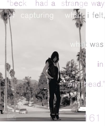 Charlotte Gainsbourg for NYLON