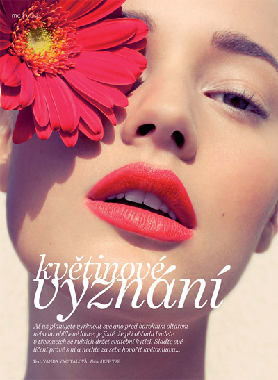 Chloe Lassier by Jeff Tse for Marie Claire