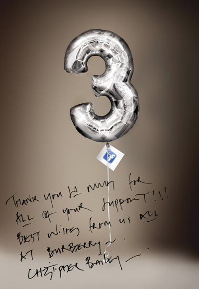 Burberry reaches 3 million Facebook Fans