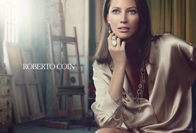 Christy Turlington by Inez & Vinoodh for Roberto Coin Fall Winter 2011.12