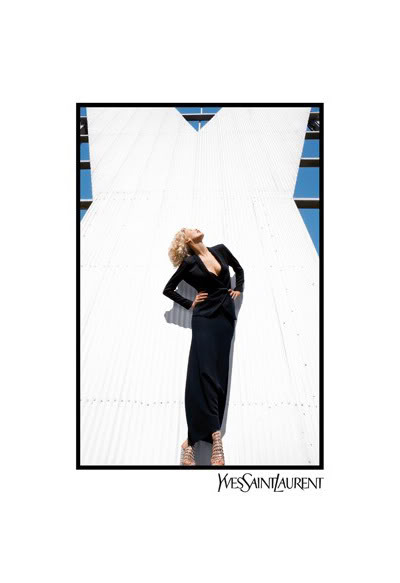 Yves Saint Laurent S/S 09 : Claudia Schiffer by Inez & Vinoodh